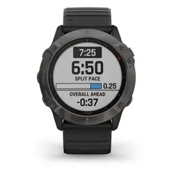 Garmin fēnix® 6X - Pro Sapphire Edition (Carbon Grey DLC with Black Band)