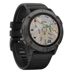 Garmin fēnix® 6X - Pro Sapphire Edition (Carbon Grey DLC with Black Band)