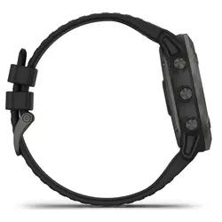 Garmin fēnix® 6X - Pro Solar Edition (Titanium Carbon Gray DLC with Black Band)