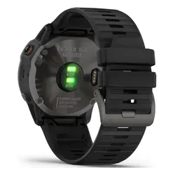 Garmin fēnix® 6X - Pro Solar Edition (Titanium Carbon Gray DLC with Black Band)