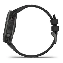 Garmin fēnix® 6X - Pro Solar Edition (Titanium Carbon Gray DLC with Black Band)