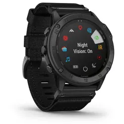 Garmin Tactix® Delta - Solar Edition (Solar-powered Tactical GPS Watch with Nylon Band)