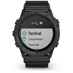 Garmin Tactix® Delta - Solar Edition (Solar-powered Tactical GPS Watch with Nylon Band)