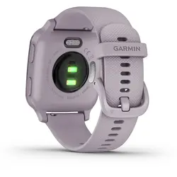 Garmin Venu® Sq (Metallic Orchid Aluminum Bezel with Orchid Case and Silicone Band)