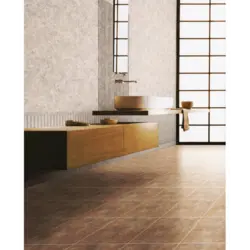 سرامیک کف سرویس طرح رها کرم روشن - شهر کاشی کریمی