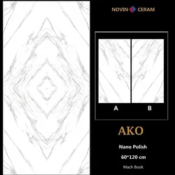 پرسلان نانوپولیش روشن بوک مچ - شهر کاشی کریمی