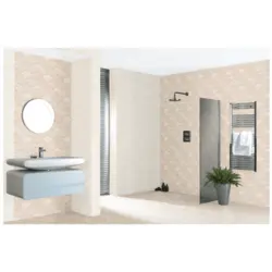 سرامیک کف سرویس مدل روهام کرم Roham - شهر کاشی کریمی