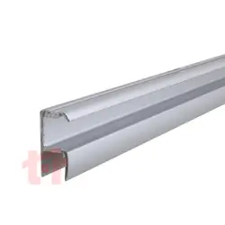 دستگیره توکار کمد ریلی مدل شاخه ای h هلالی نمد خور آلبا