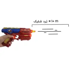 تفنگ و ماسک مدل مرد عنکبوتی