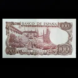 اسکناس 100 پزو اسپانیا 1970 تک - گالری چاو