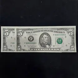 اسکناس 5 دلاری جفت بانکی - گالری چاو