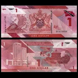 اسکناس پلیمر 1 دلار توباگو - گالری چاو