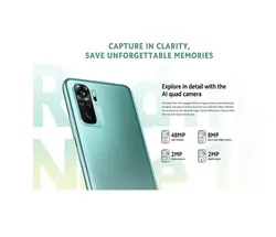گوشی موبایل شیائومی مدل Redmi Note 10 M2101K7AG دو سیم‌ کارت ظرفیت 128/4 گیگابایت