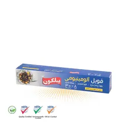 فویل آلومینیوم نازک عرض 30 سانتیمتر 8 متری تیغدار