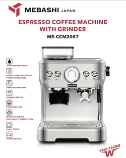 اسپرسوساز مباشی مدل ME-CCM 2057