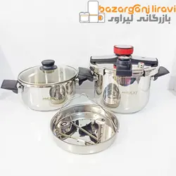 زودپز دوقلو مکسی 4 + 6 لیتری