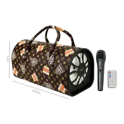 اسپیکر بلوتوثی قابل حمل گلکسبیت طرح کیف دستی مدل GS08