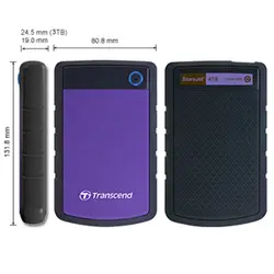 هارد اکسترنال ترنسند مدل StoreJet 25H3