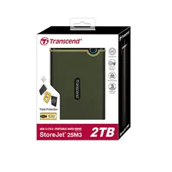هارد اکسترنال ترنسند مدل Storejet 25M3