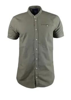 پیراهن آستین کوتاه اسلیم 035