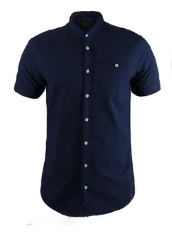 پیراهن آستین کوتاه اسلیم 029