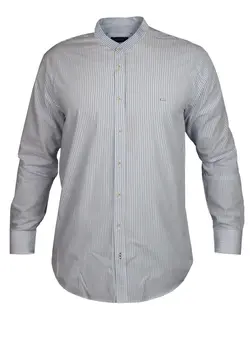 پیراهن اسلیم راه راه آستین بلند 026