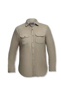 پیراهن کتان دو جیب 007