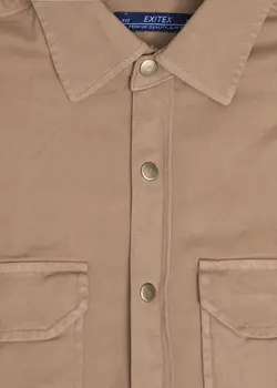 پیراهن کتان دو جیب 004