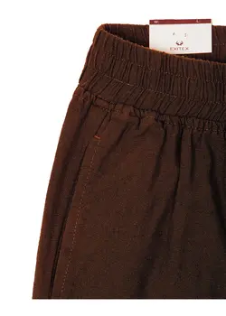 شلوار لینن بگ کمرکش 004