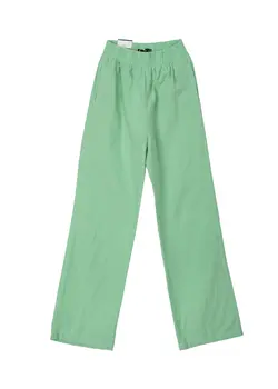 شلوار لینن بگ کمرکش 009