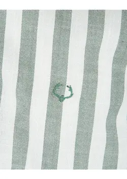 پیراهن آستین کوتاه راه راه 1105