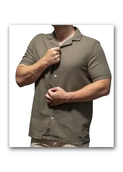 پیراهن آستین کوتاه حصیری 018