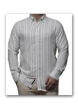 پیراهن آستین بلند راه راه 1126