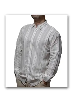 پیراهن آستین بلند راه راه 1125