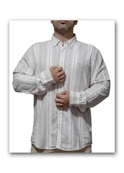 پیراهن آستین بلند راه راه 1125