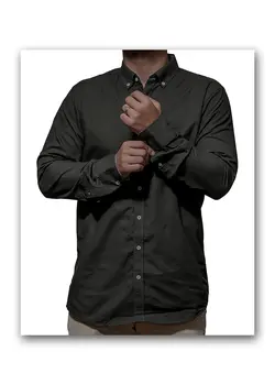 پیراهن آستین بلند ساده 055