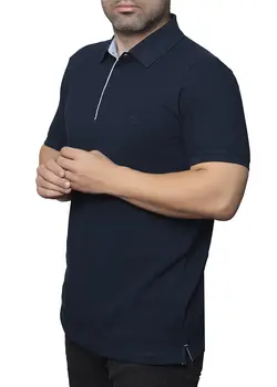 تیشرت آستین کوتاه یقه دار 021