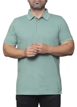 تیشرت آستین کوتاه یقه دار 040