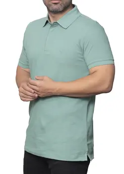 تیشرت آستین کوتاه یقه دار 040