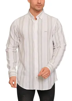 پیراهن راه راه آستین بلند 3157