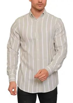 پیراهن راه راه آستین بلند 3124