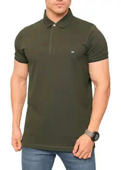 پولوشرت یقه حاشیه دار آستین کوتاه 028