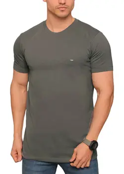 تیشرت آستین کوتاه یقه گرد 067