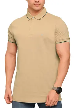 پولوشرت یقه حاشیه دار آستین کوتاه 027