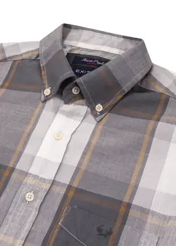 پیراهن مردانه چهارخانه رگولار کد 924