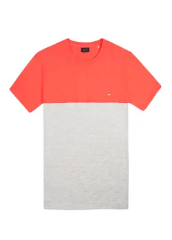 تیشرت یقه گرد مارتین دو رنگ 031