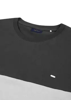 تیشرت یقه گرد مارتین دو رنگ 041