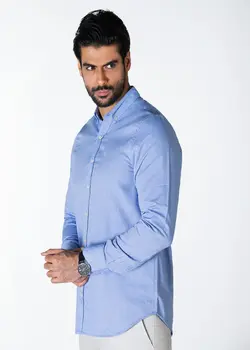 پیراهن ساده اسلیم آستین بلند 004
