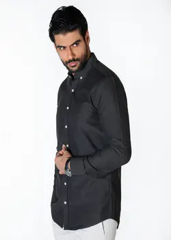 پیراهن ساده اسلیم آستین بلند 003