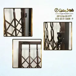 حفاظ آکاردئونی 3 گل تسمه 2 با قفل مخفی